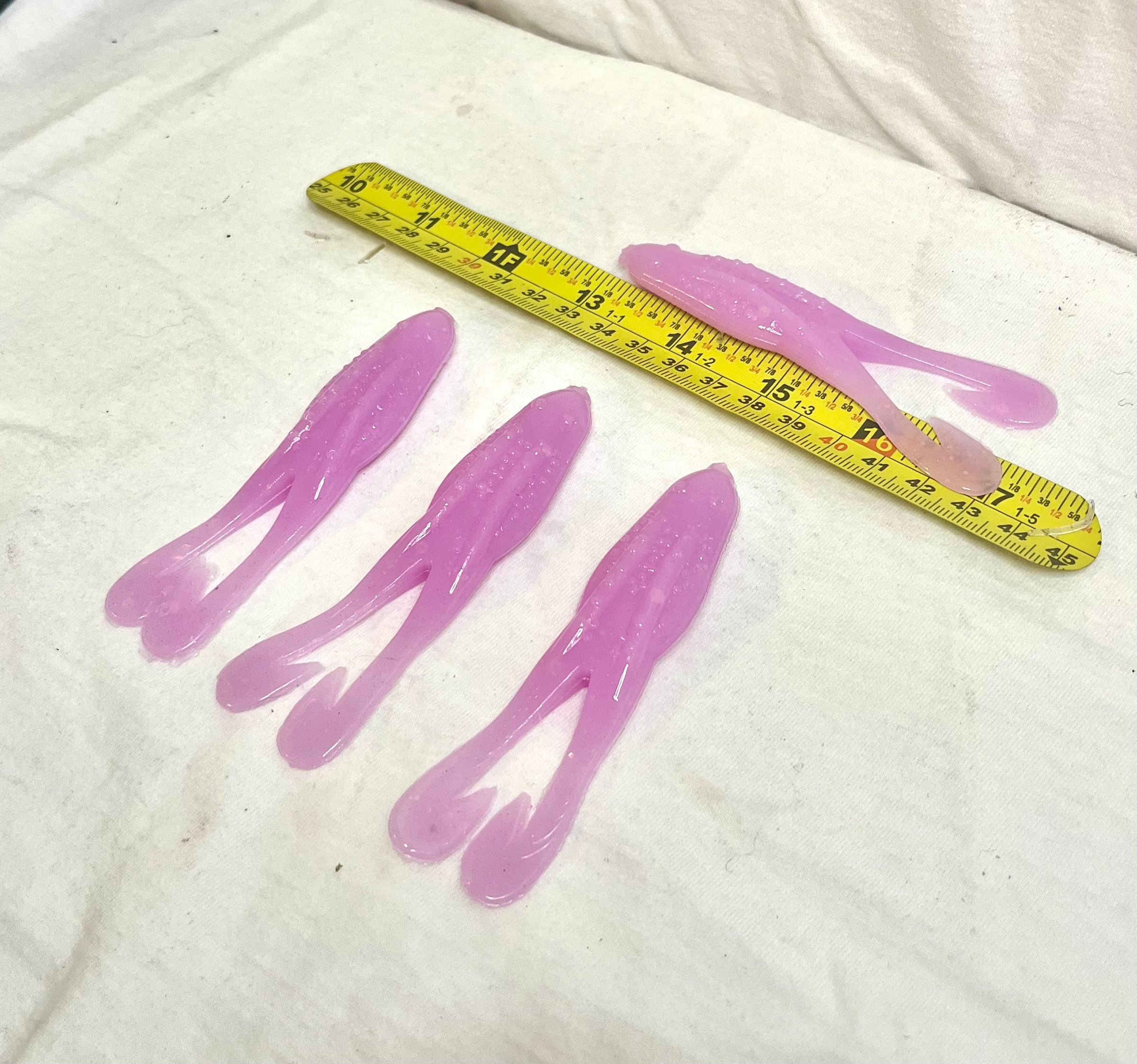 Soft plastic fish lure - BubbleGum Frog