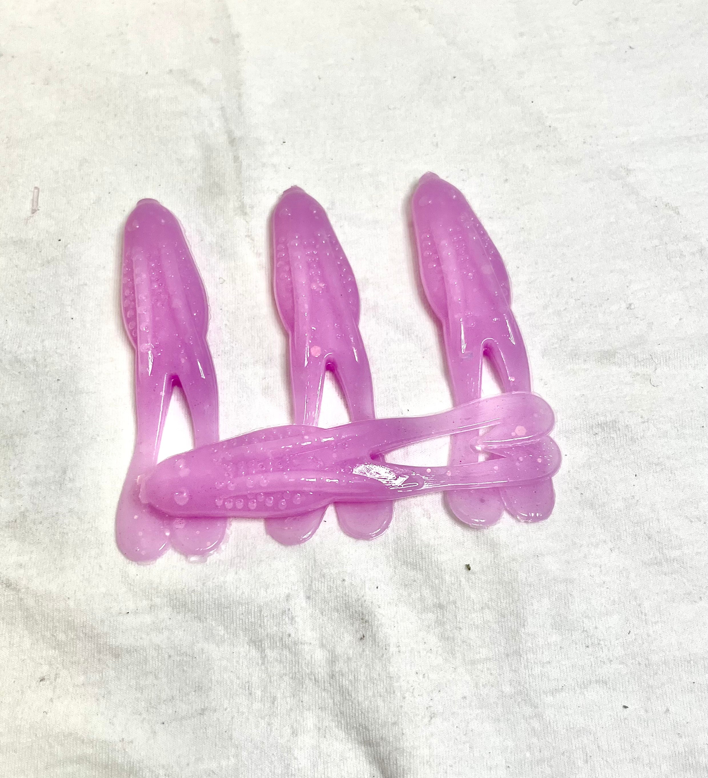 Soft plastic fish lure - BubbleGum Frog