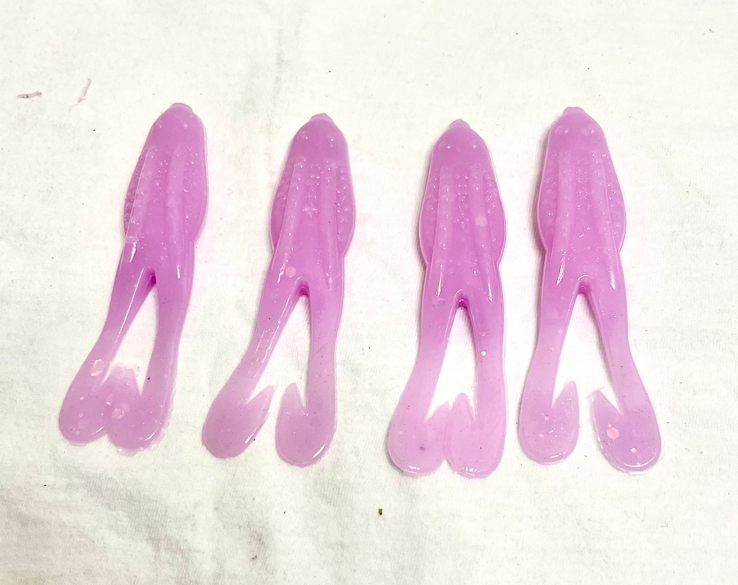 Soft plastic fish lure - BubbleGum Frog