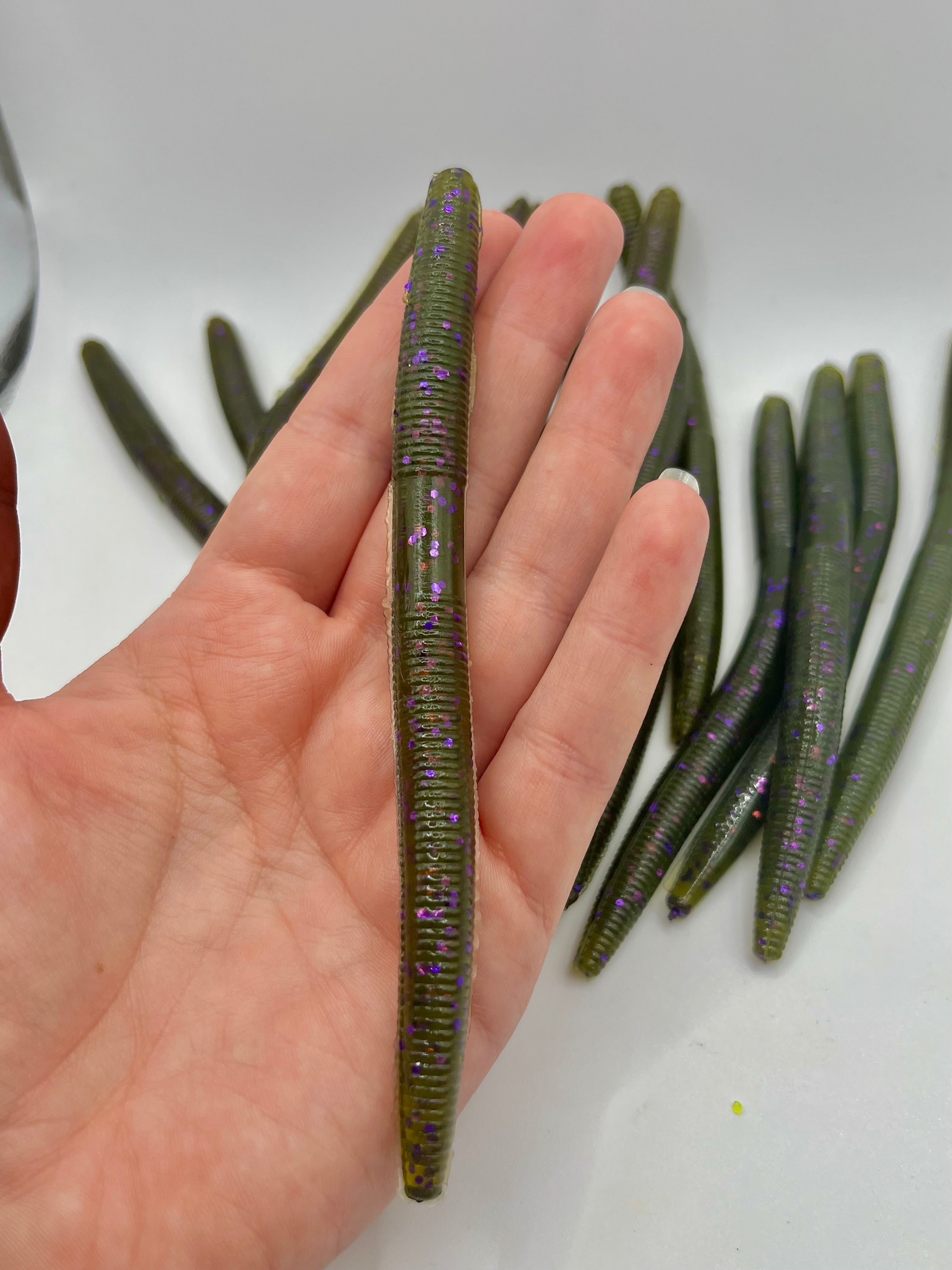 watermelon Purple 5in Worm